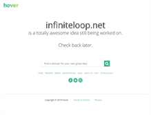 Tablet Screenshot of infiniteloop.net